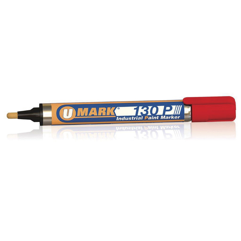 Marqueur Industriel Résistant à L'huile, à La Chaleur Et à L'eau - Pour Marquage Sur Métal, Verre, Bois - Encre Permanente - Plusieurs Couleurs (noir, Rouge, Bleu, Blanc...)